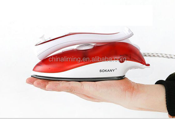 Durable Aluminum Soleplates Electric Travel Steam Iron for Long-Lasting Performance
