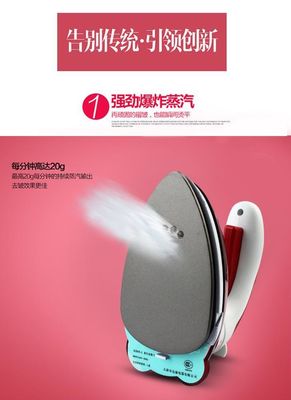 Experience Smooth Ironing Anywhere with LM-688 Travel Steam Iron 800W Electric