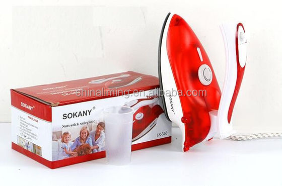 Electric Powered Travel Steam Iron with 30g/min Continuous Steam