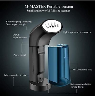 NO App-Controlled Portable Handheld Garment Steamer Anti Dry Burning Technology
