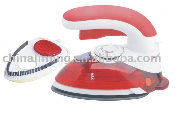 Compact Steam Style Travel Iron LM-688 with Aluminum Soleplates