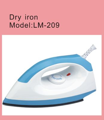 Dry Iron LM-209 1000W Power and 1.5m Cord Length for Convenient Ironing