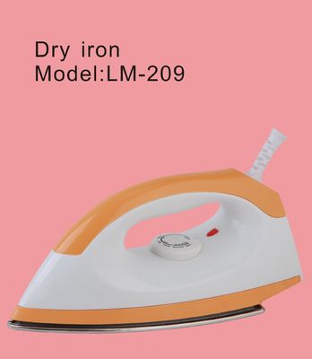 Dry Iron LM-209 1000W Power and 1.5m Cord Length for Convenient Ironing