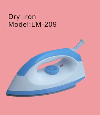 Dry Iron LM-209 1000W Power and 1.5m Cord Length for Convenient Ironing