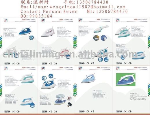 230V Household Electric Iron for Dry/Spray Ironing at Household